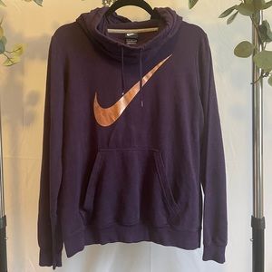 NIKE Purple Hoodie Size Large